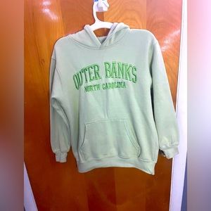 green Outer Banks, NC hoodie